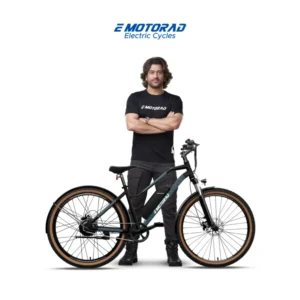 EMotorad X2 electric bicycle in black