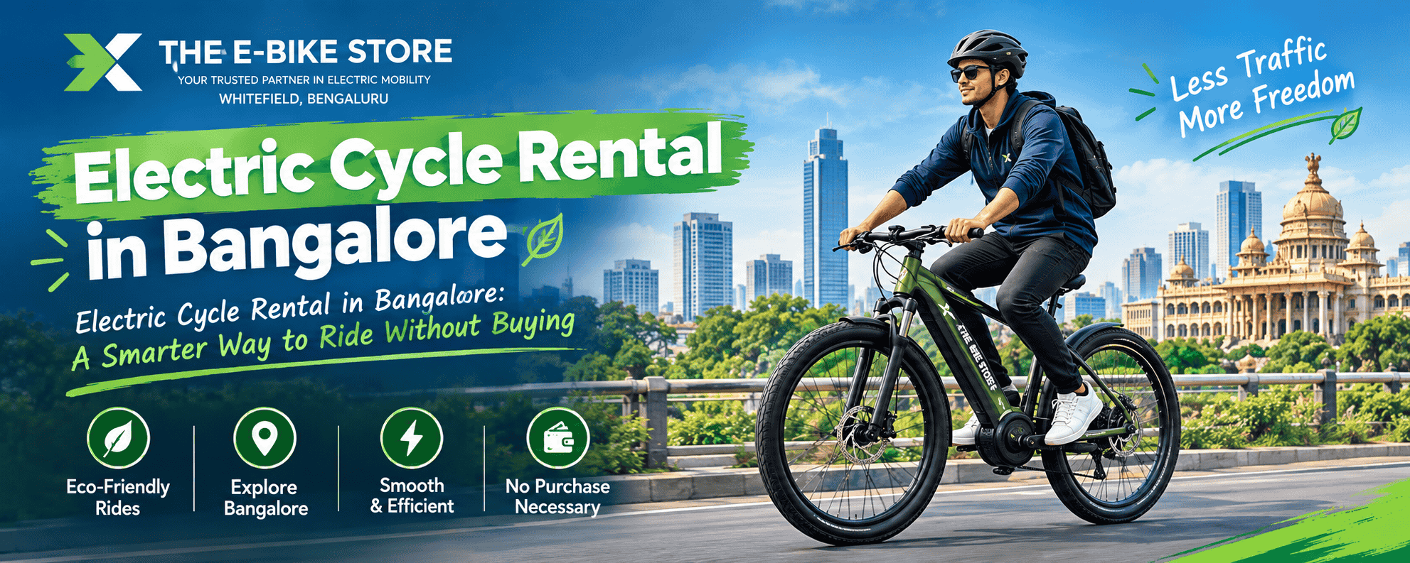 Electric Cycle Rental in Bangalore