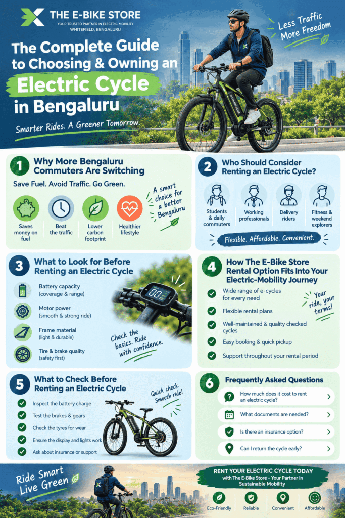 electric bicycle in banagalore